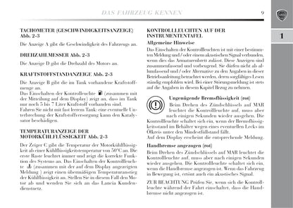 2008-2011 Lancia Delta Owner's Manual | German
