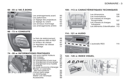 2011-2015 Peugeot Partner Origin Manuel du propriétaire | Français