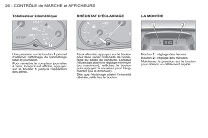 2011-2015 Peugeot Partner Origin Manuel du propriétaire | Français