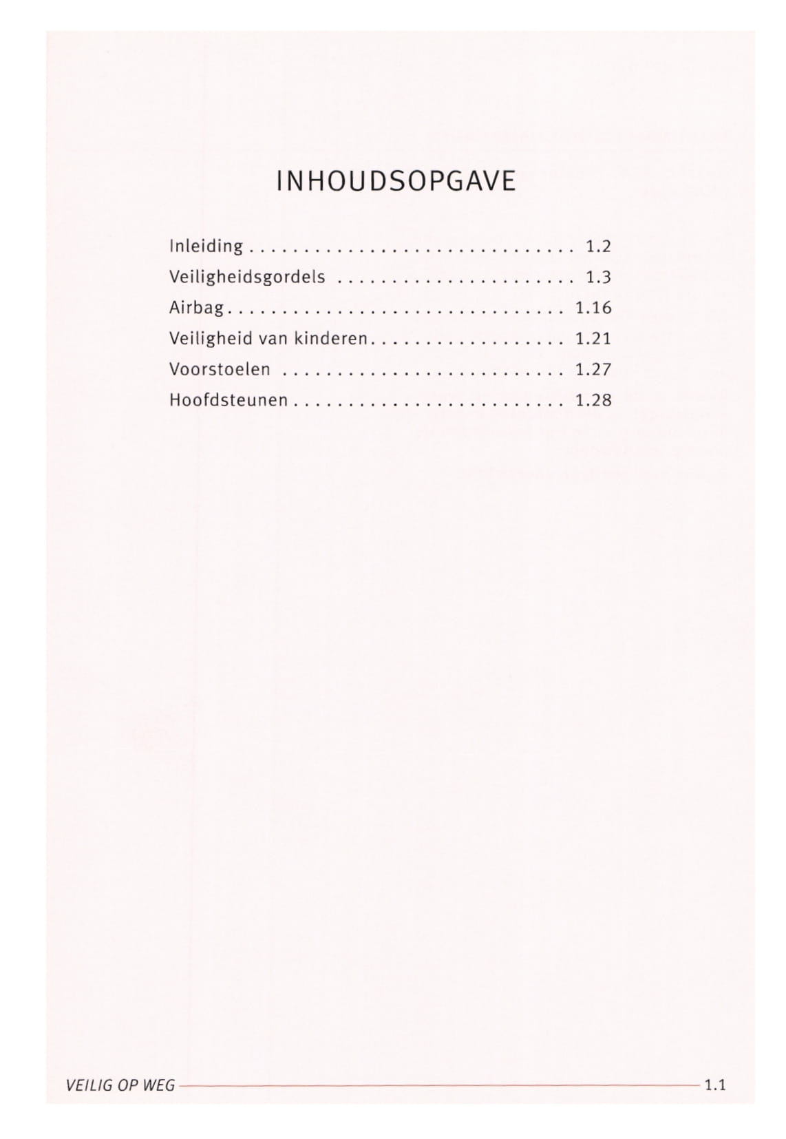 2000-2001 Seat Inca Owner's Manual | Dutch