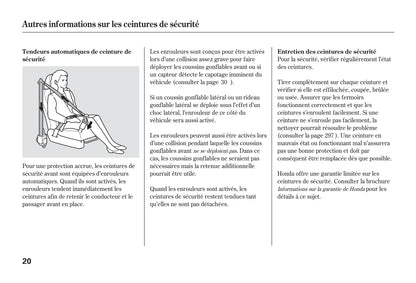 2007-2010 Honda CR-V Manuel du propriétaire | Français