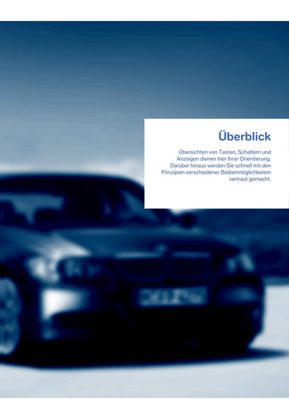 2005 BMW 3 Series Owner's Manual | German