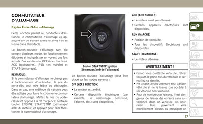 2018-2019 Jeep Wrangler Owner's Manual | French