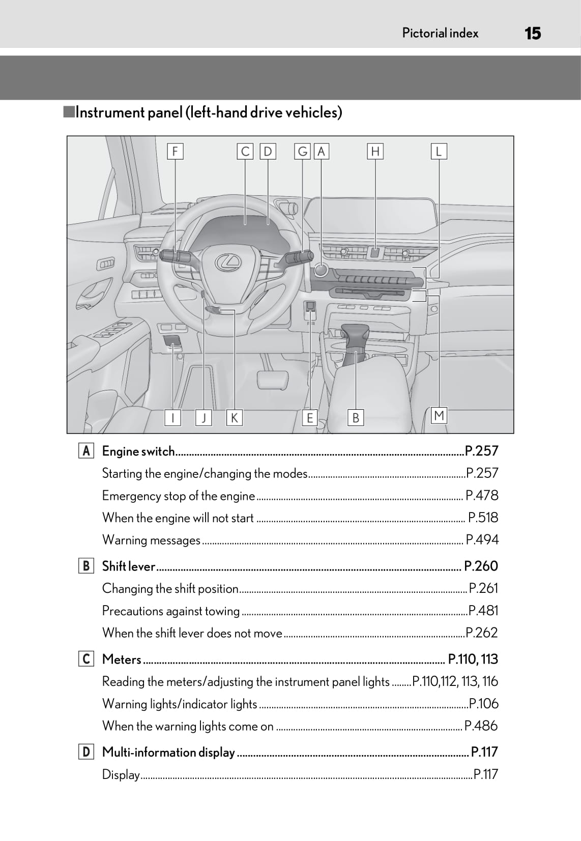 2020 Lexus UX 200 Owner's Manual | English