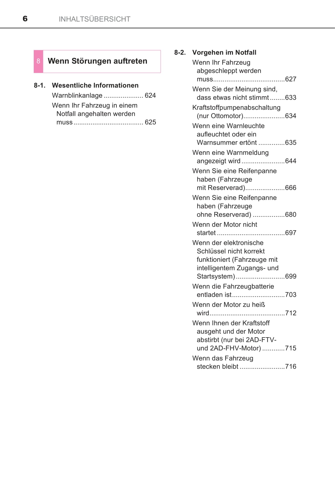 2016-2017 Toyota RAV4 Owner's Manual | German