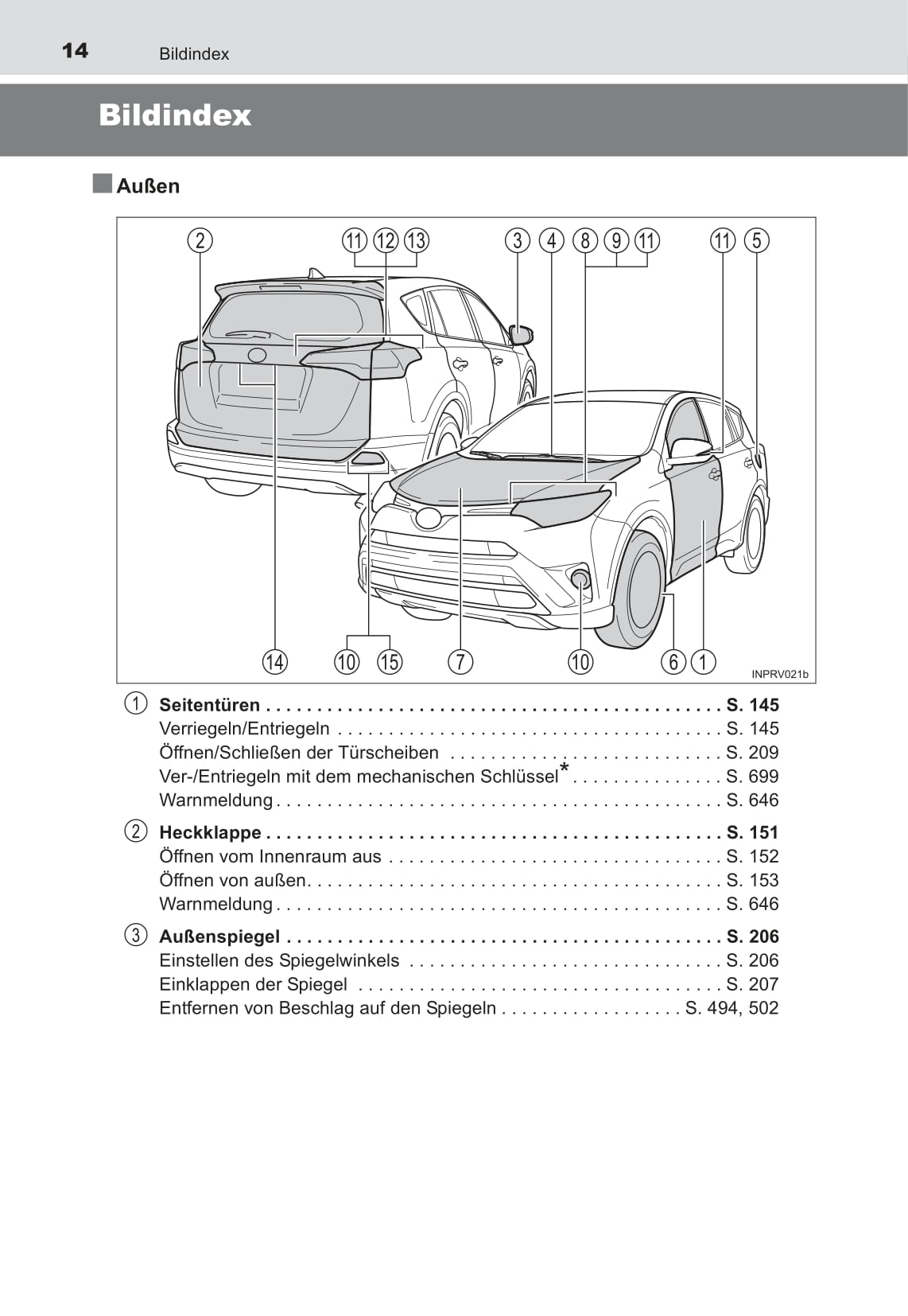 2016-2017 Toyota RAV4 Owner's Manual | German