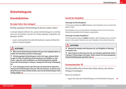 2000-2010 Seat Alhambra Bedienungsanleitung | Deutsch