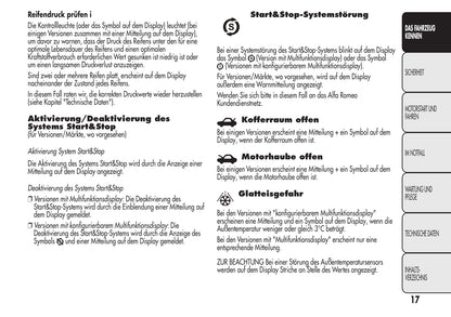 2008-2014 Alfa Romeo MiTo Owner's Manual | German