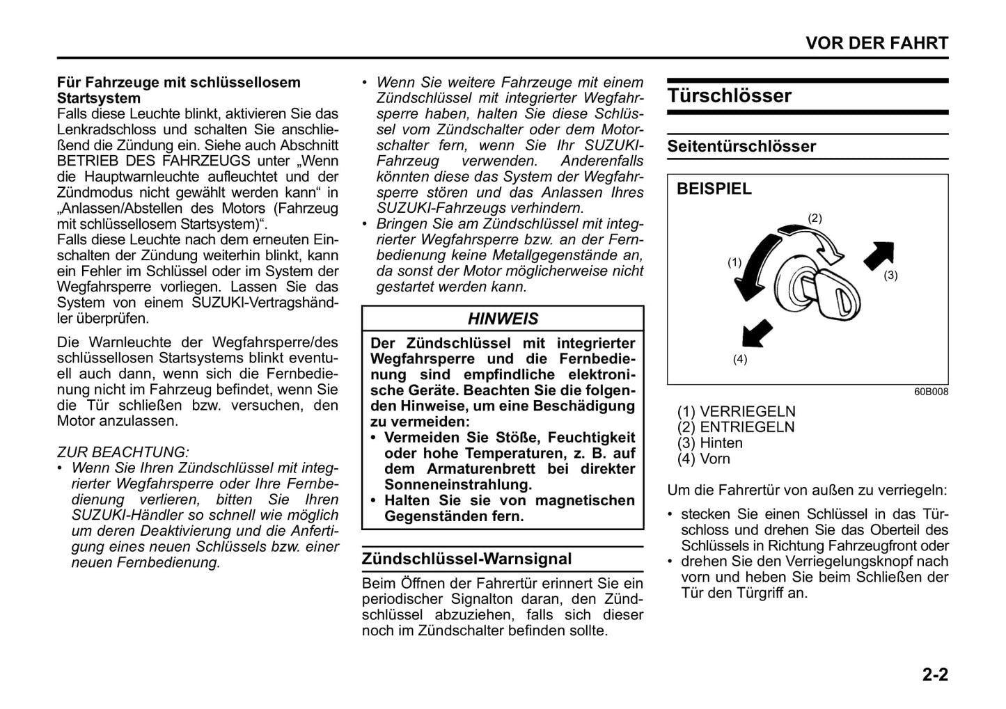 2020-2021 Suzuki Ignis Owner's Manual | German