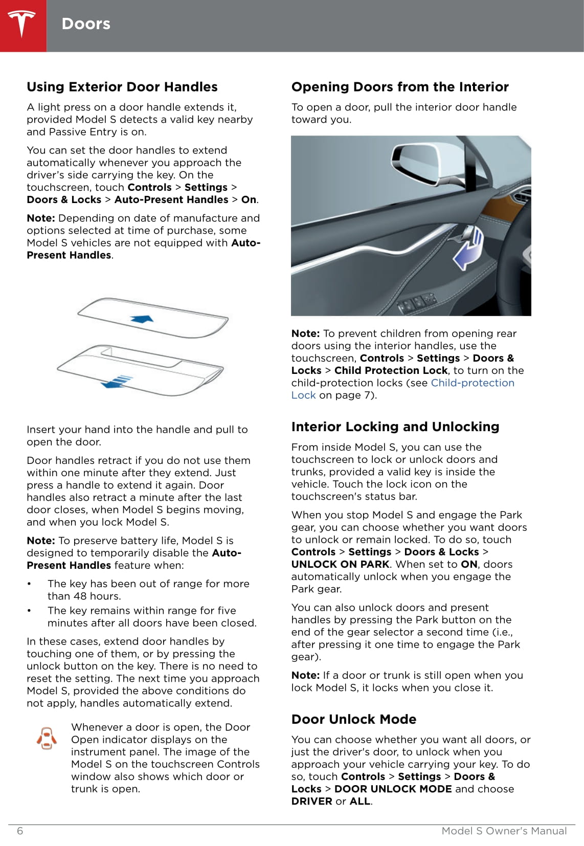 2016-2019 Tesla Model S Gebruikershandleiding | Engels