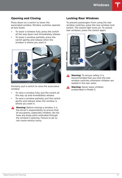 2016-2019 Tesla Model S Gebruikershandleiding | Engels