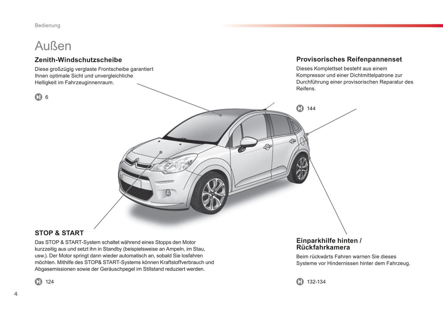 2013-2014 Citroën C3 Bedienungsanleitung | Deutsch