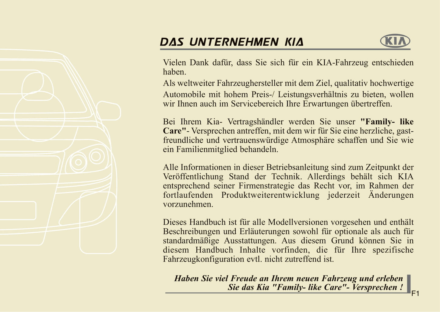 2010-2011 Kia Cee'd Bedienungsanleitung | Deutsch