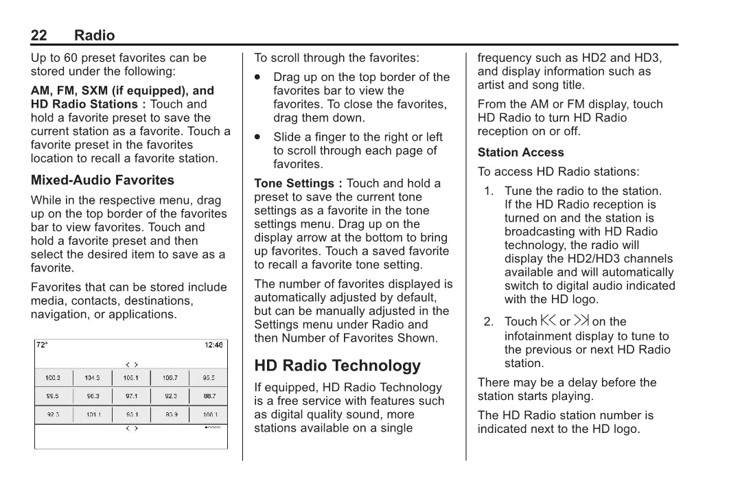 Chevrolet Trax MyLink Infotainment Owners Manual 2018