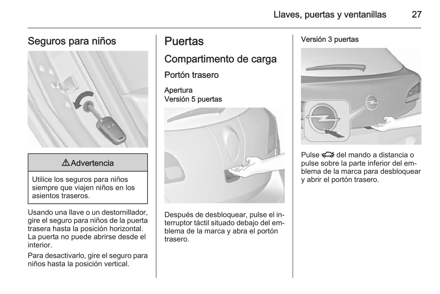 2015 Opel Astra Gebruikershandleiding | Spaans