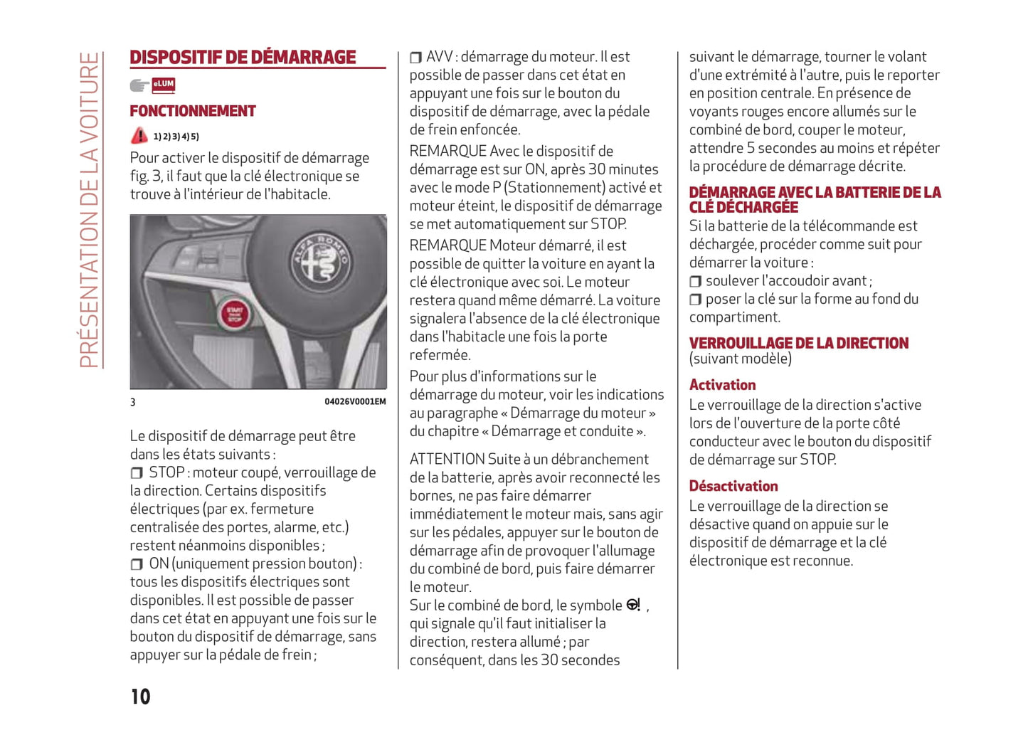 2017-2020 Alfa Romeo Stelvio Bedienungsanleitung | Französisch