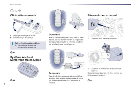 2012-2014 Peugeot 508 Bedienungsanleitung | Französisch