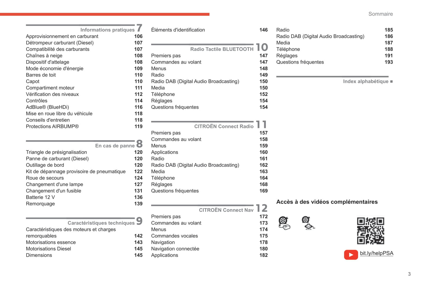 2020-2021 Citroën C3 Manuel du propriétaire | Français