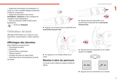 2020-2022 Citroën C3 Bedienungsanleitung | Französisch