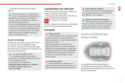 2020-2021 Citroën C3 Manuel du propriétaire | Français