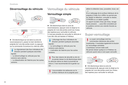 2020-2022 Citroën C3 Owner's Manual | French