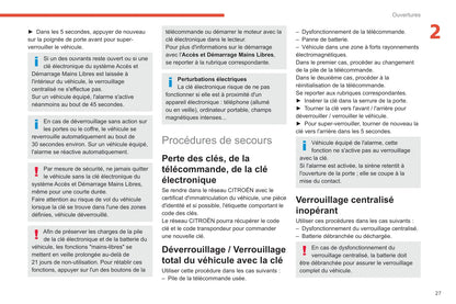 2020-2022 Citroën C3 Bedienungsanleitung | Französisch