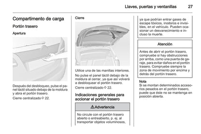 2013-2014 Opel Meriva Gebruikershandleiding | Spaans