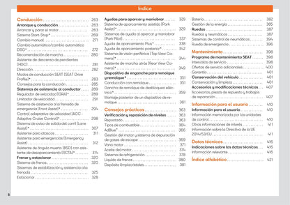 2016-2020 Seat Ateca Gebruikershandleiding | Spaans