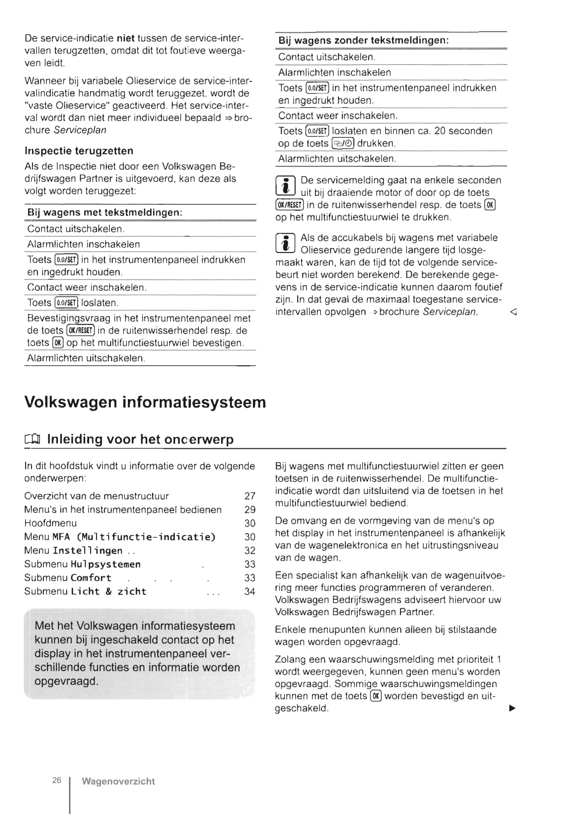 2009-2016 Volkswagen Caravelle/Transporter Gebruikershandleiding | Nederlands