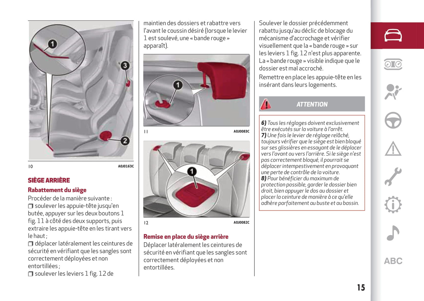 2013-2017 Alfa Romeo MiTo Gebruikershandleiding | Frans