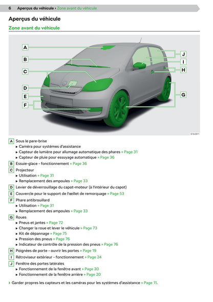 2019-2020 Skoda Citigo Manuel du propriétaire | Français