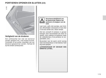 2020-2021 Renault Talisman Owner's Manual | Dutch