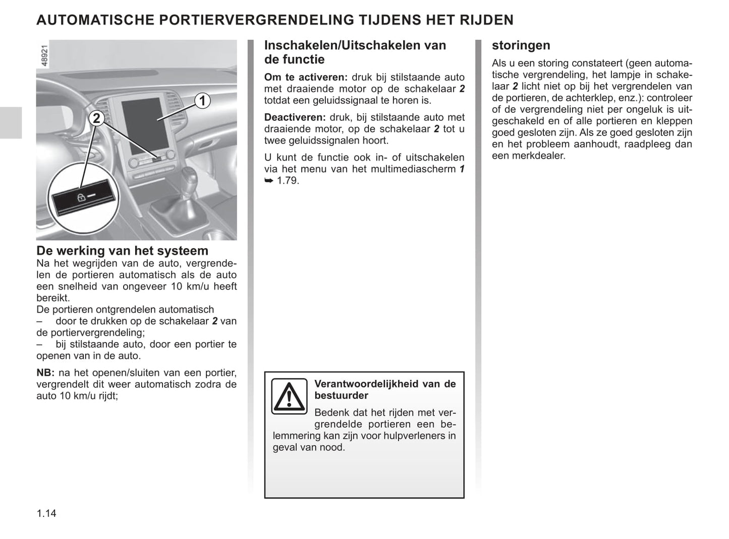 2020-2021 Renault Talisman Gebruikershandleiding | Nederlands