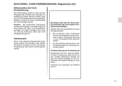 2021-2022 Renault Express Owner's Manual | German