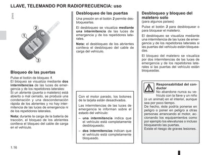 2012-2013 Renault Fluence Z.E. Bedienungsanleitung | Spanisch