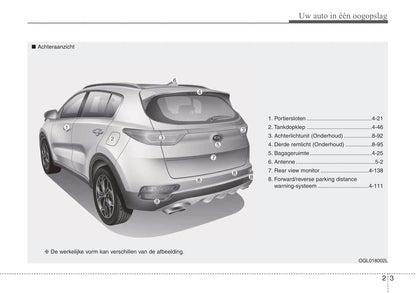 2018-2022 Kia Sportage Manuel du propriétaire | Néerlandais