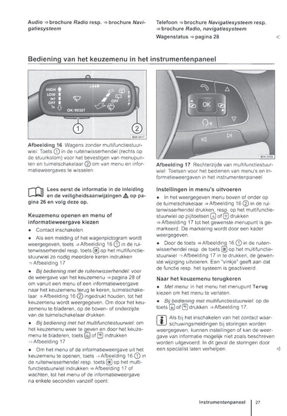 2013-2017 Volkswagen Golf Gebruikershandleiding | Nederlands