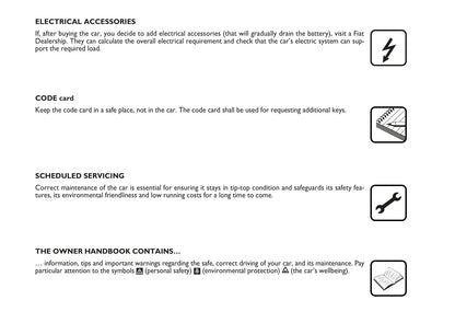 2006-2007 Fiat Stilo Owner's Manual | English