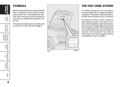 2006-2007 Fiat Stilo Owner's Manual | English