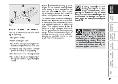 2006-2007 Fiat Stilo Owner's Manual | English