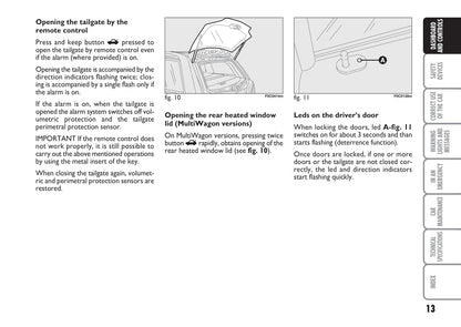 2006-2007 Fiat Stilo Owner's Manual | English