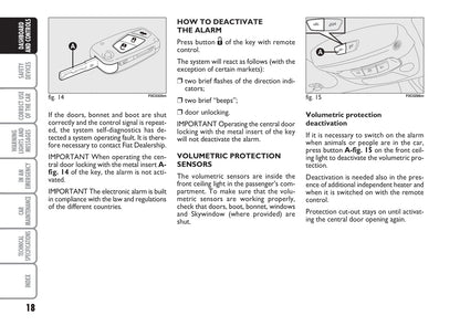 2006-2007 Fiat Stilo Owner's Manual | English