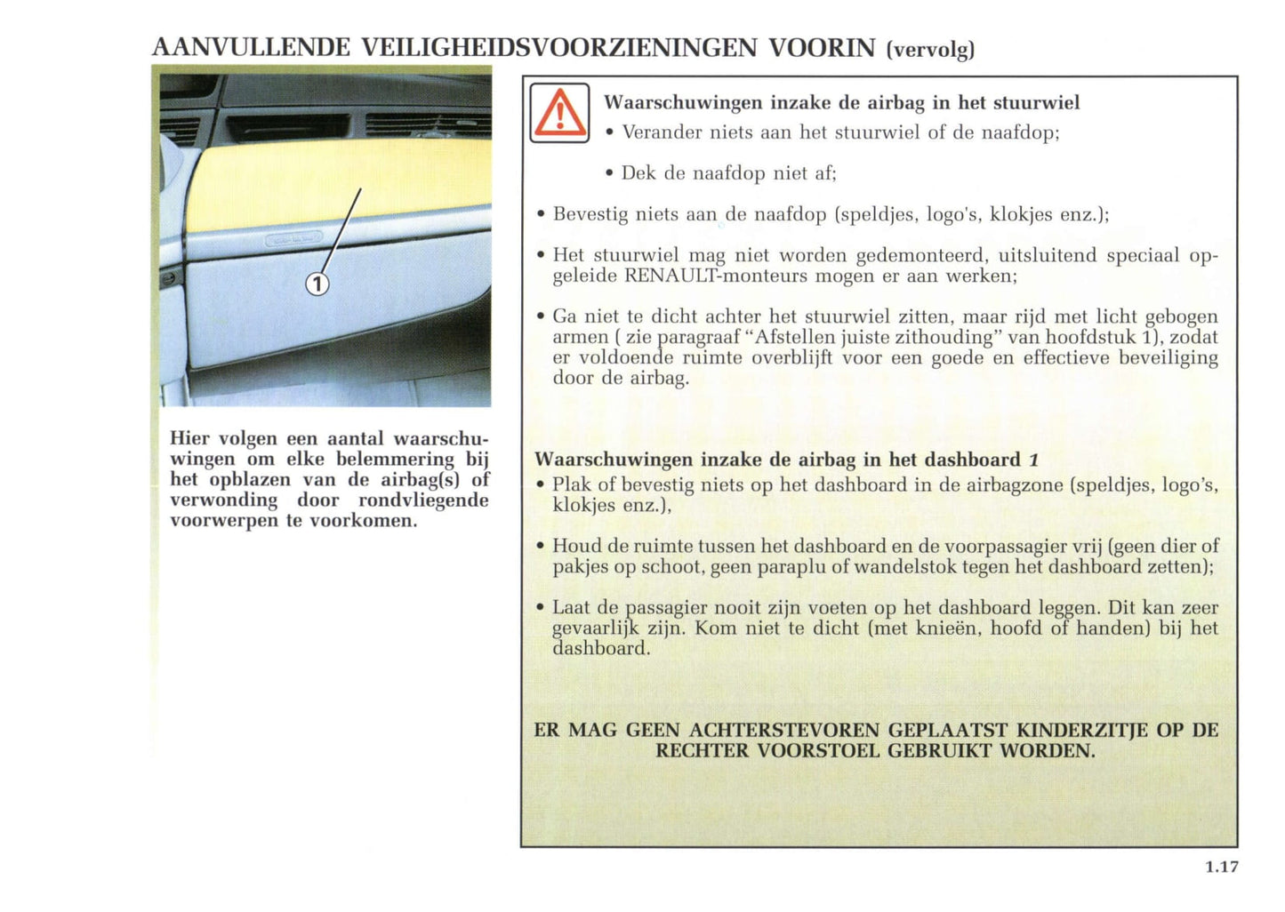 2002-2003 Renault Avantime Bedienungsanleitung | Niederländisch