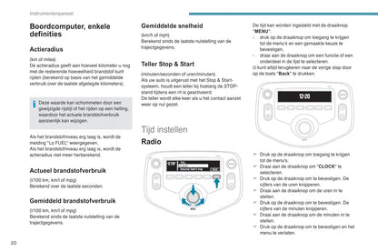 2018-2022 Peugeot 108 Gebruikershandleiding | Nederlands