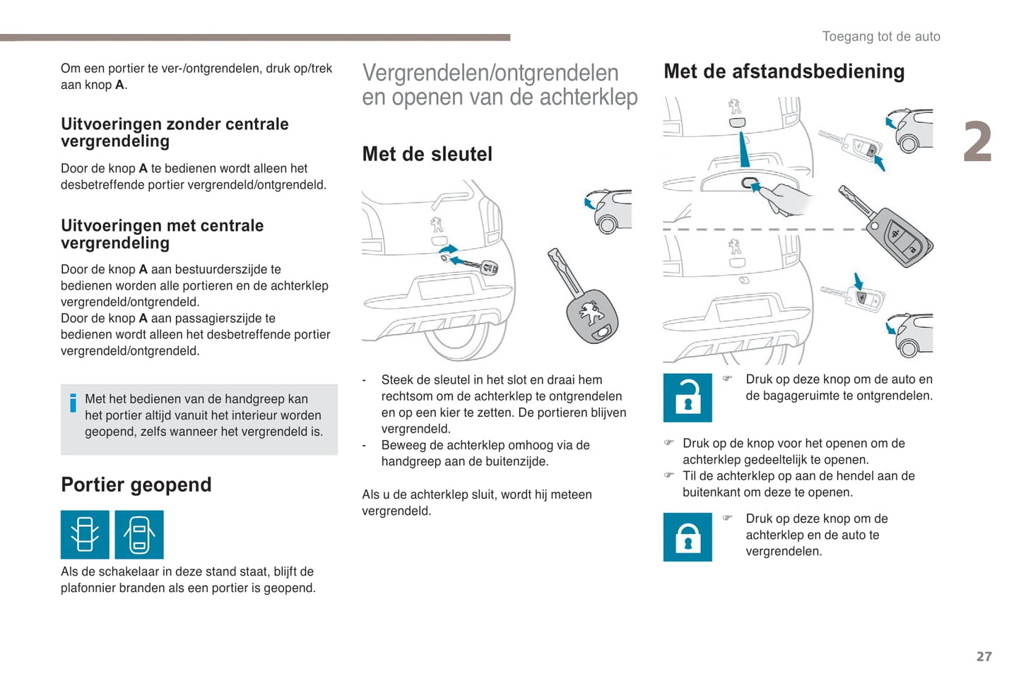 2018-2022 Peugeot 108 Manuel du propriétaire | Néerlandais