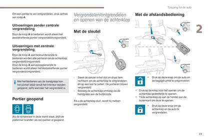 2018-2022 Peugeot 108 Gebruikershandleiding | Nederlands