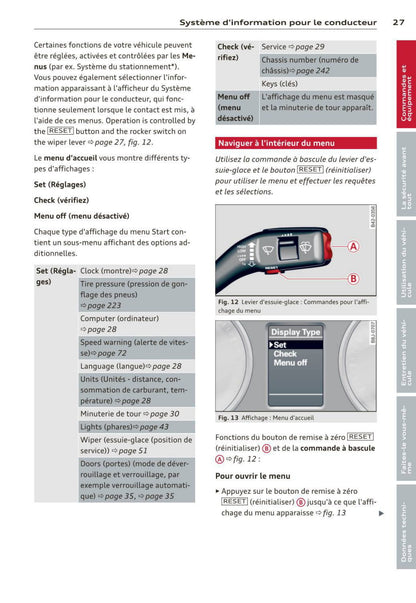 2012-2015 Audi R8 Manuel du propriétaire | Français