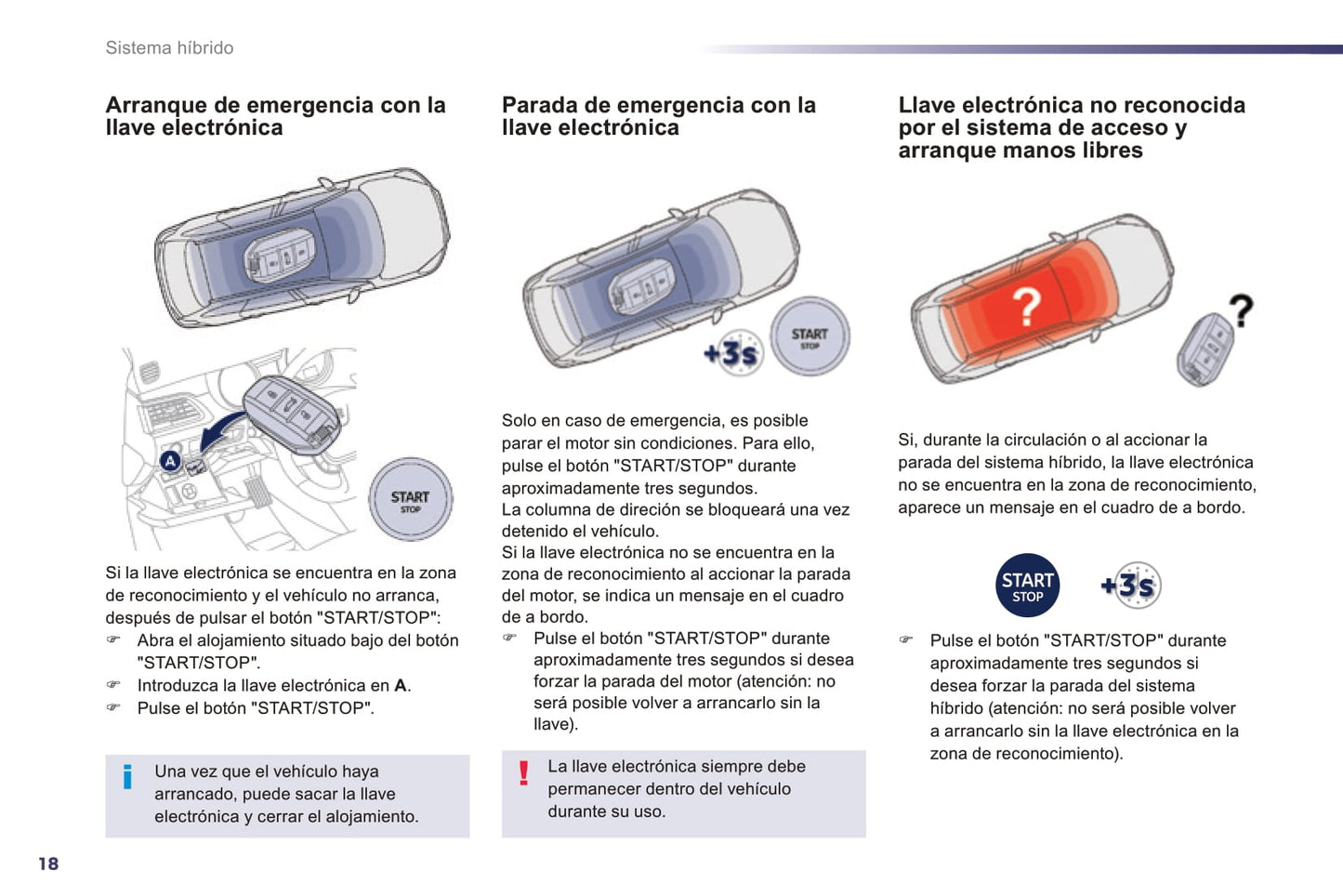 2014-2016 Peugeot 508 RXH Manuel du propriétaire | Espagnol