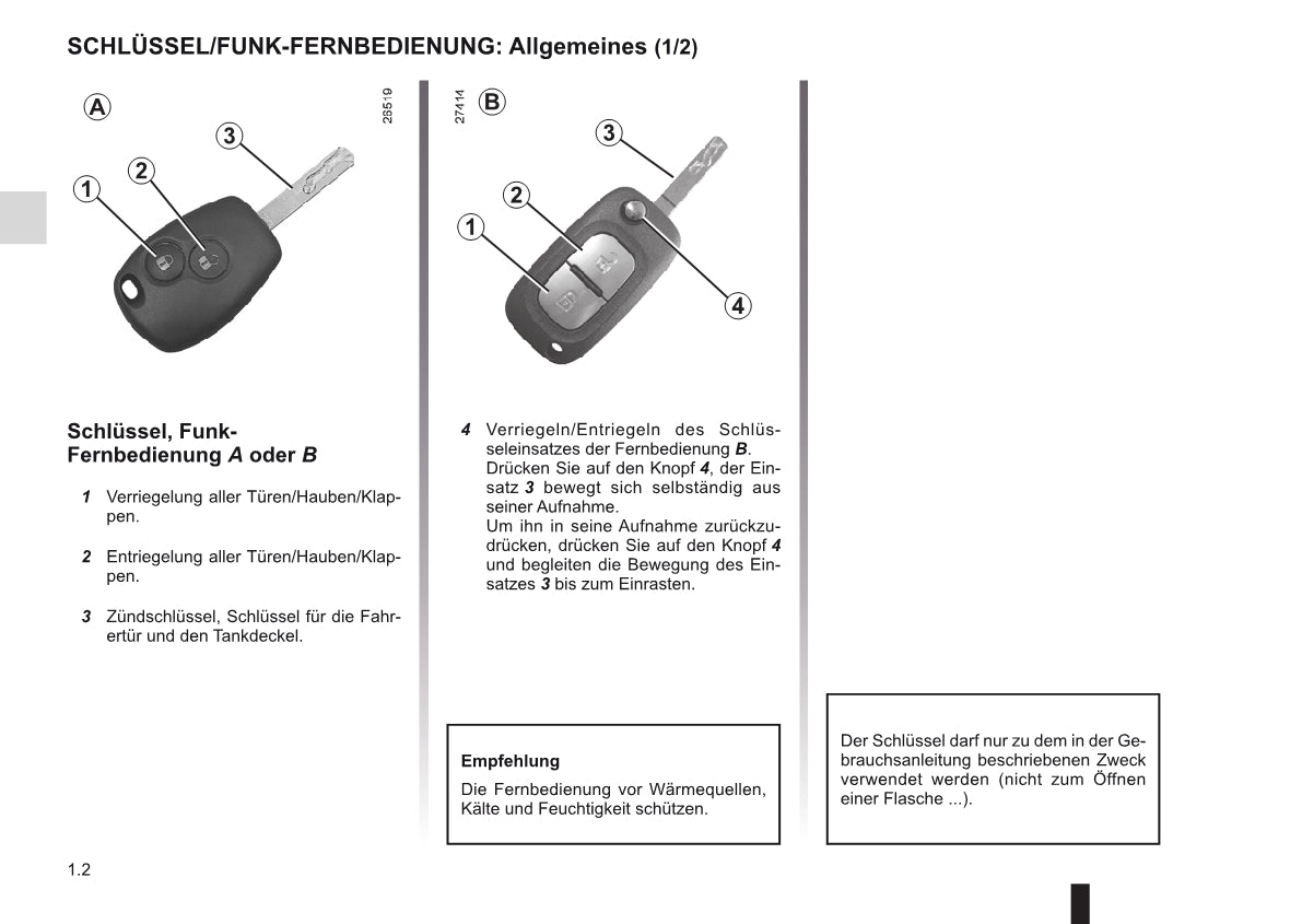 2012-2013 Renault Wind Gebruikershandleiding | Duits