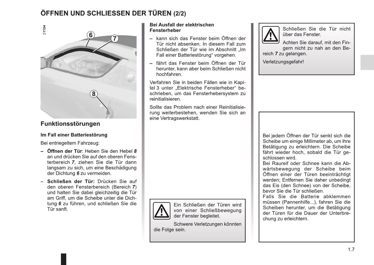 2010-2013 Renault Wind Manuel du propriétaire | Allemand